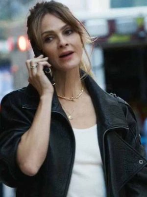 Abigail Reese The Madison 2026 Black Leather Jacket