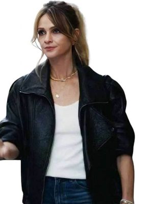 Abigail Reese The Madison 2026 Black Leather Jacket