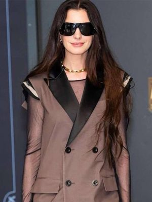 Anne Hathaway The Devil Wears Prada 2 Long Coat
