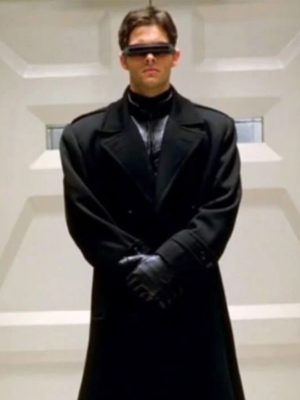 Avengers: Doomsday 2026 James Marsden Black Wool Coat