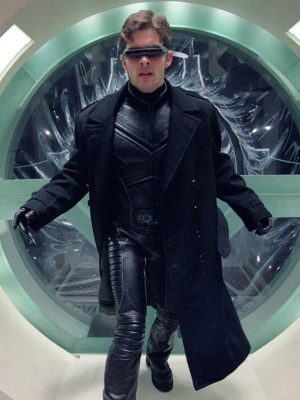Avengers: Doomsday 2026 James Marsden Black Wool Coat
