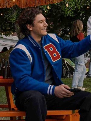 Belmont Cameli Off Campus 2026 Blue Varsity Jacket