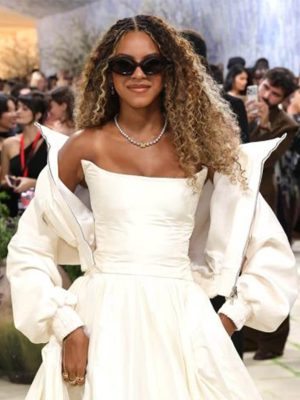 Blue Ivy Carter Met Gala 2026 White Bomber Jacket