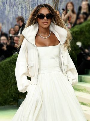 Blue Ivy Carter Met Gala 2026 White Bomber Jacket