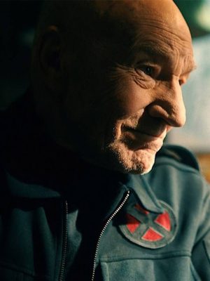 Charles Xavier Avengers: Doomsday 2026 Blue Cotton Jacket