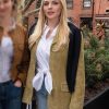 Lindsay Lohan Count My Lies 2026 Suede Blazer