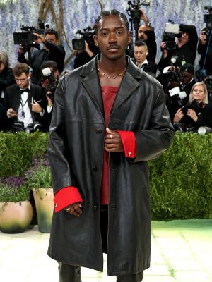 Damson Idris Met Gala 2026 Leather Coat