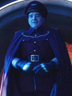 Dan Dastmalchian Street Fighter 2026 Red Velvet Jacket