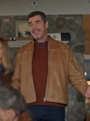 Dan Payne Remarkably Bright Creatures 2026 Leather Jacket