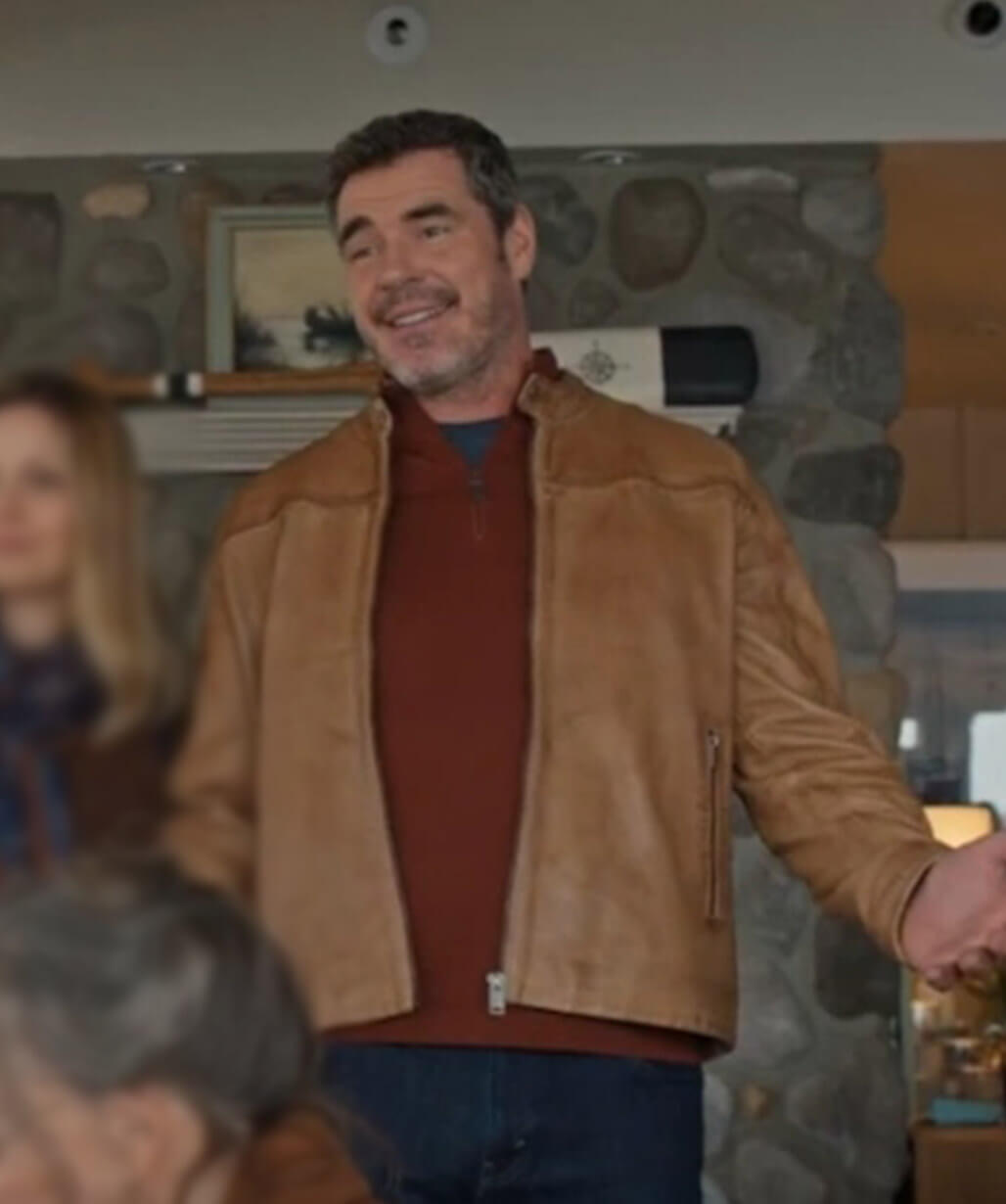 Dan Payne Remarkably Bright Creatures 2026 Leather Jacket