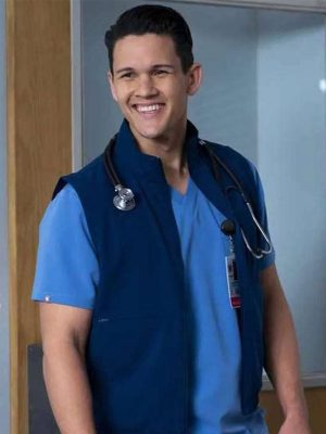 David Gridley Scrubs 2026 Blue Vest