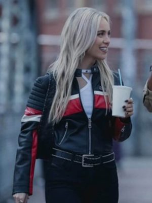 Desiree Popper Idolos 2026 Biker Leather Jacket