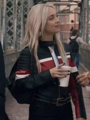 Desiree Popper Idolos 2026 Biker Leather Jacket