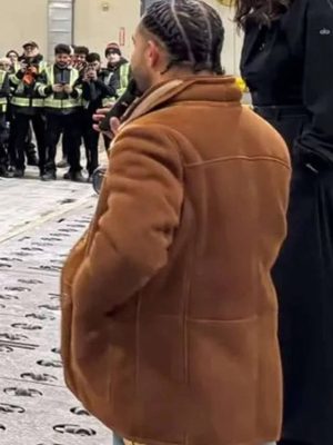 Drake Classic Brown Suede Leather Jacket