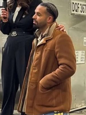 Drake Classic Brown Suede Leather Jacket