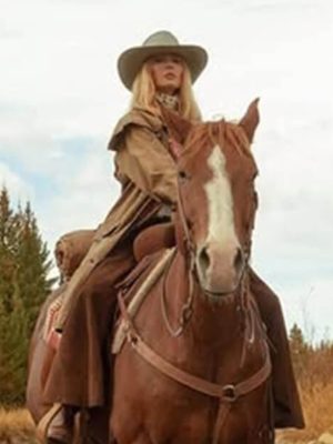 Dutton Ranch 2026 Beth Dutton Brown Long Coat