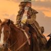 Dutton Ranch 2026 Beth Dutton Brown Long Coat