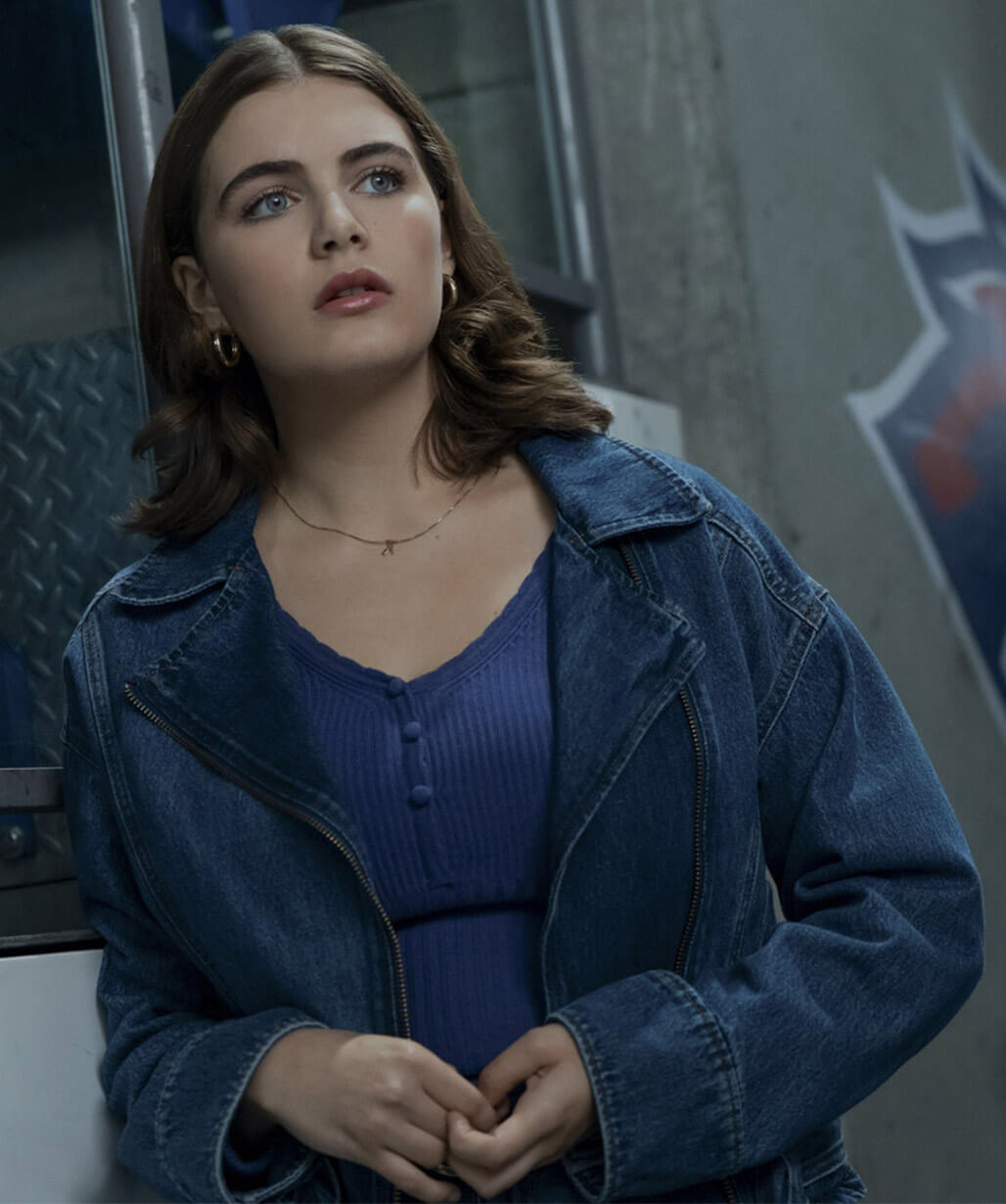 Ella Bright Off Campus 2026 Denim Jacket