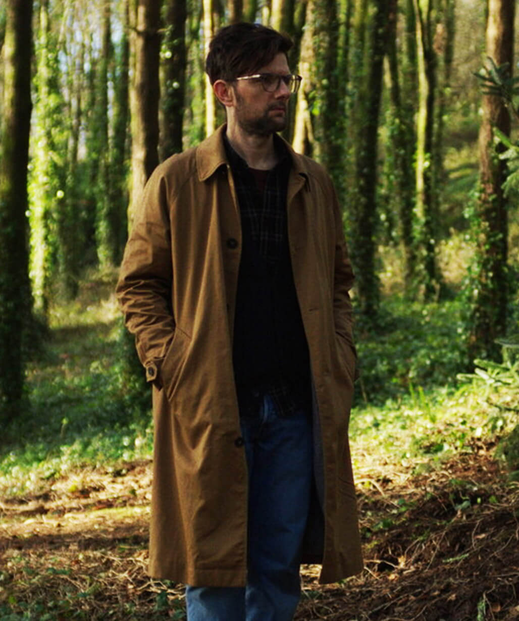 Hokum 2026 Adam Scott Brown Coat