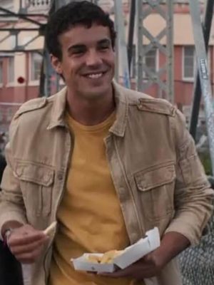 Idolos 2026 Oscar Casas Brown Cotton Jacket