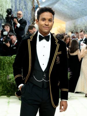 Jaafar Jackson Met Gala 2026 Black Blazer