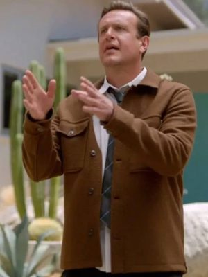 Jason Segel Shrinking S02 Brown Wool Jacket