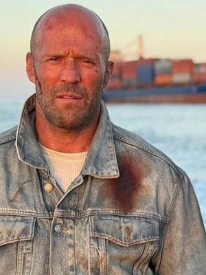 Jason Statham Mutiny 2026 Blue Denim Jacket