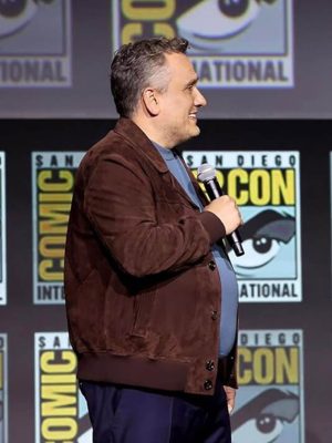 Joe Russo Avengers: Doomsday 2026 Brown Suede Jacket