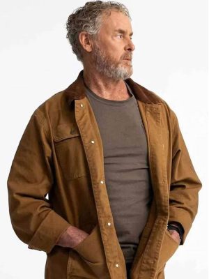 John C. McGinley Scrubs 2026 Brown Cotton Jacket