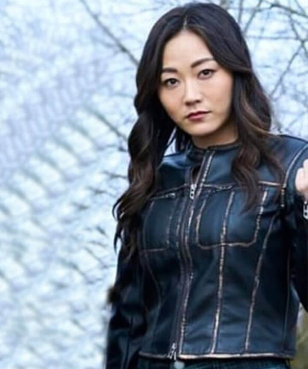 Kimiko Miyashiro The Boys S05 Black Biker Jacket