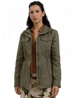 M.I.A. 2026 Danay Garcia Green Cotton Jacket