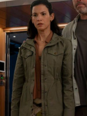 M.I.A. 2026 Danay Garcia Green Cotton Jacket