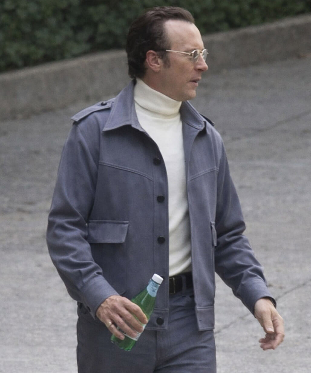 Madden 2026 Christian Bale Grey Cotton Jacket