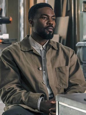 Man on Fire 2026 John Creasy Brown Jacket