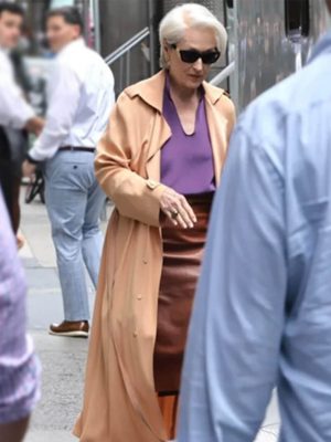 Miranda Priestly The Devil Wears Prada 2 Trench Coat