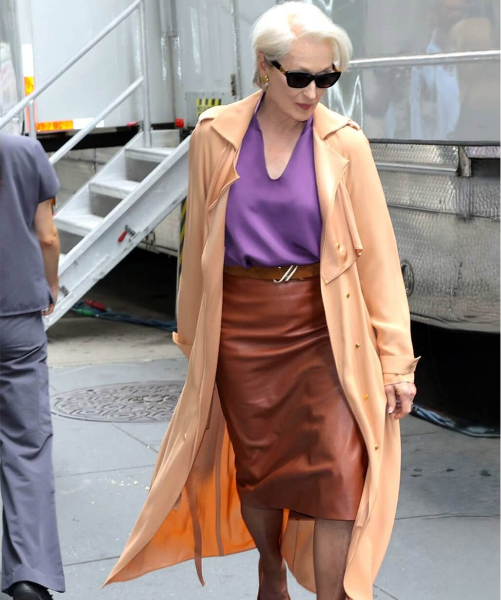Miranda Priestly The Devil Wears Prada 2 Trench Coat