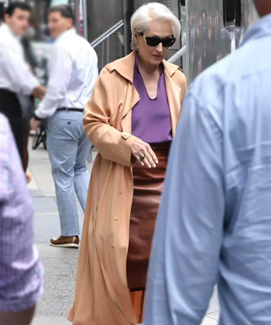 Miranda Priestly The Devil Wears Prada 2 Trench Coat