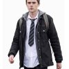 Mitchell Robertson Half Man 2026 Black Cotton Jacket