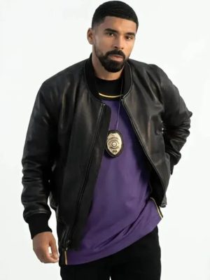 Nemesis 2026 Matthew Law Black Leather Jacket
