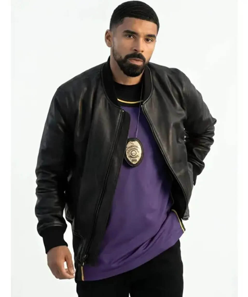 Nemesis 2026 Matthew Law Black Leather Jacket