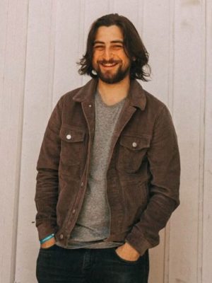 Noah Kahan Brown Corduroy Jacket
