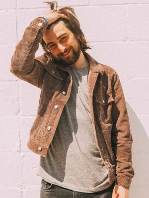 Noah Kahan Brown Corduroy Jacket