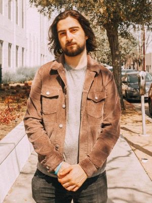 Noah Kahan Brown Corduroy Jacket
