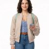 Off Campus 2026 Hannah Wells Bomber Jacket