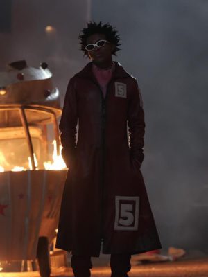 One Piece S02 Camrus Johnson Leather Coat