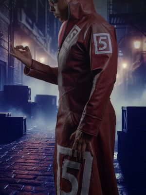 One Piece S02 Camrus Johnson Leather Coat