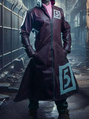 One Piece S02 Camrus Johnson Leather Coat