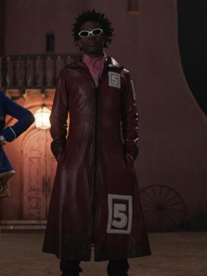 One Piece S02 Camrus Johnson Leather Coat