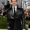 Patrick Schwarzenegger Met Gala 2026 Cropped Leather Jacket