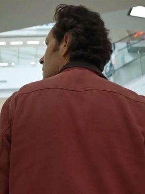 Power Ballad 2026 Paul Rudd Red Cotton Jacket